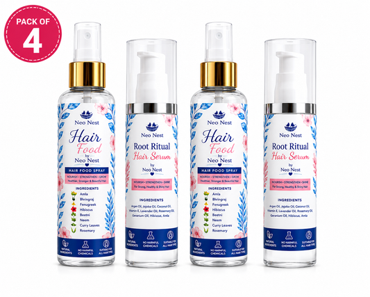 Neo Nest Hair Growth Herbal Spray - Pack Of 4