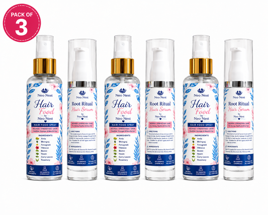 Neo Nest Hair Growth Herbal Spray - Pack Of 3